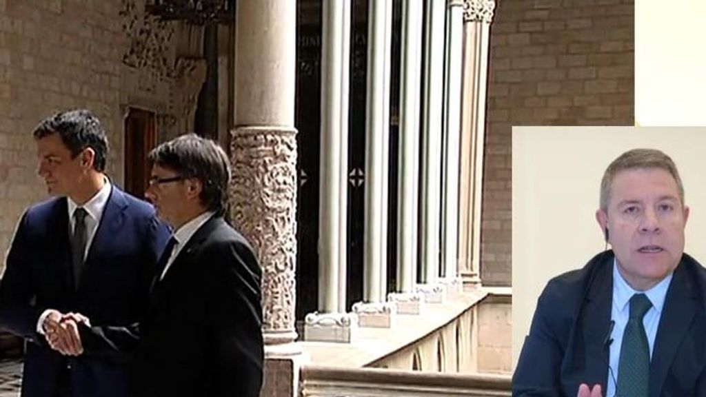 Emiliano García Page, más crítico que nunca: "Hablar con Sánchez a veces es reaccionario. Hay medidas que se toman por imposición de Puigdemont"