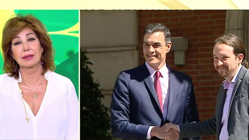 Ana Rosa valora los mensajes filtrados de Pedro Sánchez sobre Margarita Robles y Pablo Iglesias