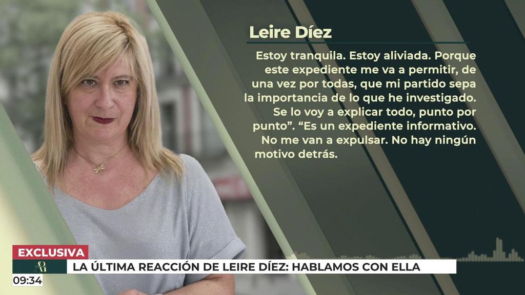 Leire Díez carga contra el Ministerio del Interior: "Marlaska tiene culpa 'in vigilando"